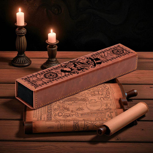 Alchemist Faux Leather Dice Vault